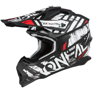 Casque Moto Cross 2SRS GLITCH Oneal Noir / Blanc