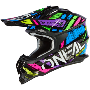 Casque Moto Cross 2SRS GLITCH Oneal Multi