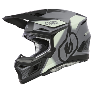 Casque moto Cross 3SRS VISION Oneal Noir / Gris