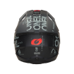 Casque moto Cross 3SRS STATIC Oneal Noir / Gris