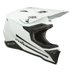 Casque Moto Cross 1SRS SOLID Oneal Blanc