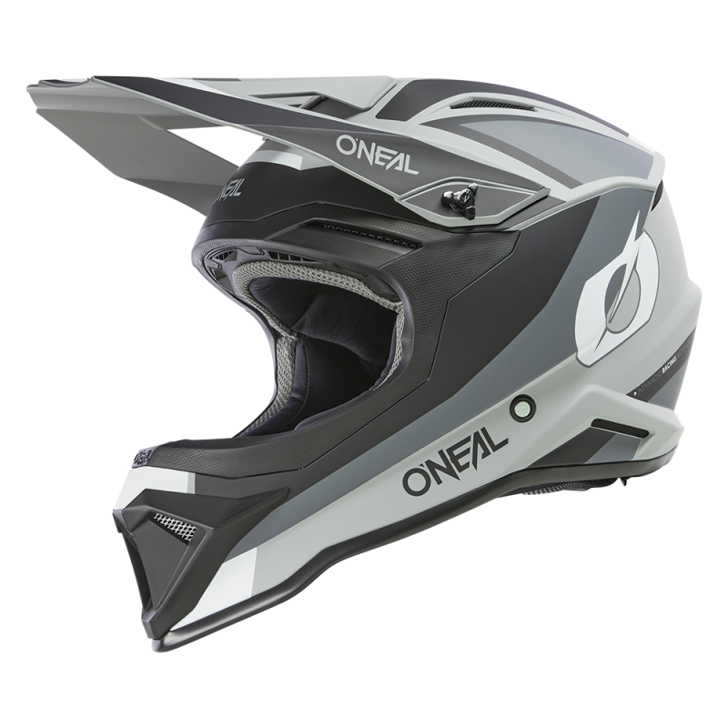 Casque Moto Cross 1SRS STREAM Oneal Noir / Gris