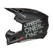 Casque moto Cross 3SRS STATIC Oneal Noir / Gris