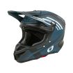 Casque moto Cross 5SRS Polyacrylite SPIKE Oneal Bleu / Blanc