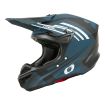 Casque moto Cross 5SRS Polyacrylite SPIKE Oneal Bleu / Blanc