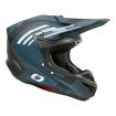 Casque moto Cross 5SRS Polyacrylite SPIKE Oneal Bleu / Blanc