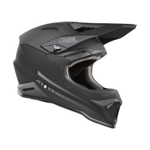 Casque Moto Cross 1SRS SOLID Oneal Noir