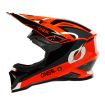 Casque Moto Cross Enfant 1SRS STREAM Noir / Rouge