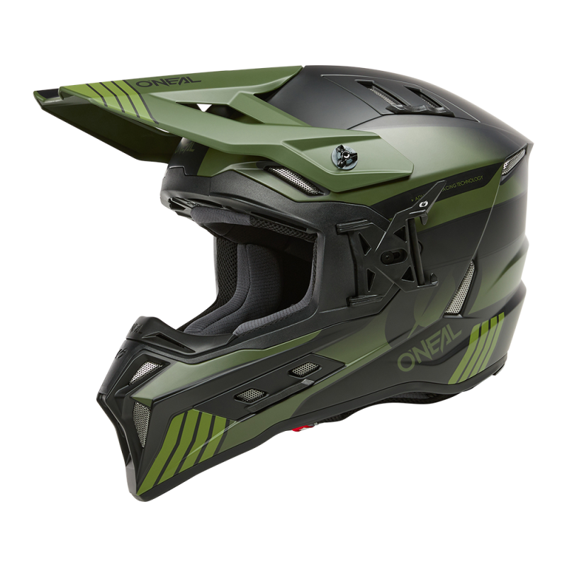 Casque Moto Cross EX-SRS HITCH Oneal Noir / Olive