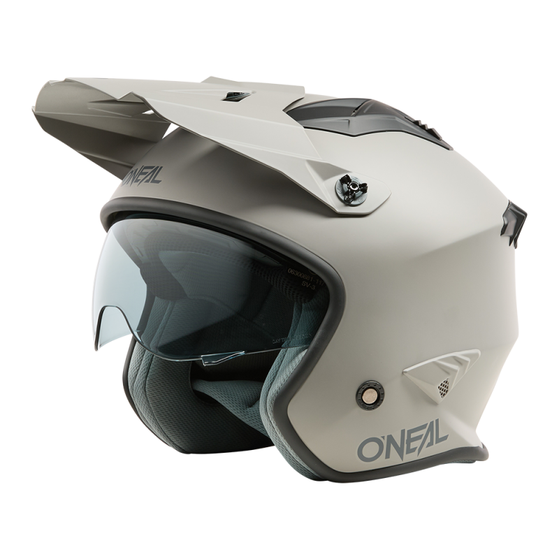 Casque Jet moto VOLT SOLID Oneal Gris