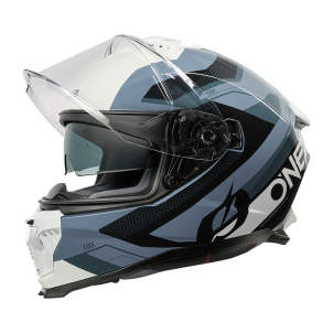 Casque Moto Intégral CHALLENGER EXO Oneal Noir / Gris / Gris Clair