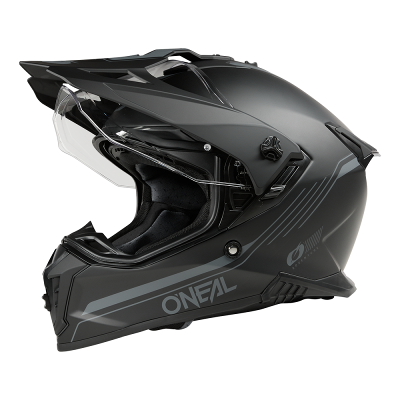 Casque Moto Trail A-SRS SOLID Oneal Noir