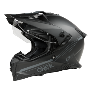 Casque Moto Trail A-SRS SOLID Oneal Noir