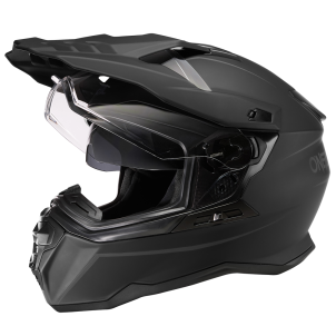 Casque Moto Trail D-SRS SOLID Oneal Noir