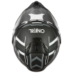 Casque Moto Trail D-SRS SQUARE Oneal Noir / Blanc / Gris