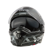 Casque Moto Trail D-SRS SQUARE Oneal Noir / Blanc / Gris