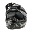 Casque Moto Trail D-SRS SQUARE Oneal Noir / Blanc / Gris