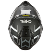 Casque Moto Trail D-SRS SQUARE Oneal Noir / Jaune Fluo / Gris