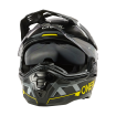 Casque Moto Trail D-SRS SQUARE Oneal Noir / Jaune Fluo / Gris