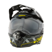 Casque Moto Trail D-SRS SQUARE Oneal Noir / Jaune Fluo / Gris