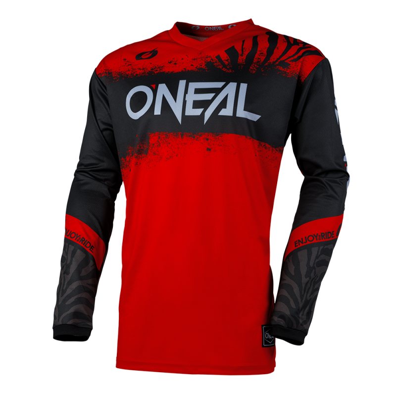 Maillot Moto Cross ELEMENT SHOCKER ONeal Oneal Noir / Rouge