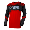 Maillot Moto Cross ELEMENT SHOCKER ONeal Oneal Noir / Rouge