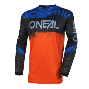 Maillot Moto Cross ELEMENT SHOCKER ONeal Oneal Noir / Orange