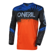 Maillot Moto Cross ELEMENT SHOCKER ONeal Oneal Noir / Orange