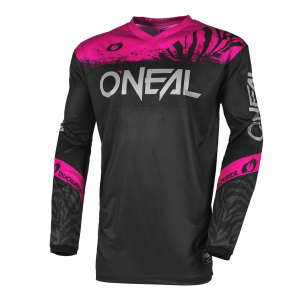 Maillot Moto Cross Femme ELEMENT SHOCKER ONeal black/pink S