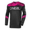 Maillot Moto Cross Femme ELEMENT SHOCKER ONeal black/pink S