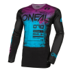 Maillot moto Cross MAYHEM SCARZ ONeal Noir / Bleu