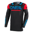 Maillot moto Cross PRODIGY FIVE FOUR ONeal Noir / Bleu