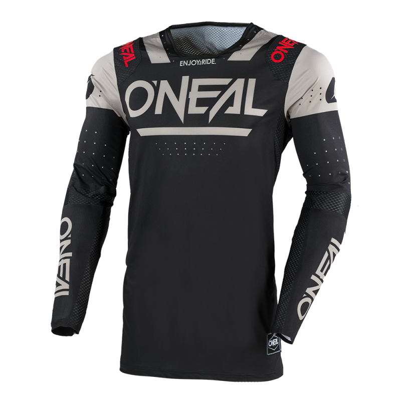 Maillot moto Cross PRODIGY FIVE FOUR ONeal Noir / Gris