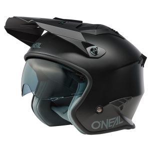 Casque Jet moto VOLT SOLID Oneal Noir