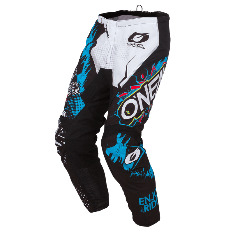 Pantalon Moto Cross Enfant ELEMENT VILLAIN Oneal Blanc