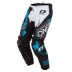 Pantalon Moto Cross Enfant ELEMENT VILLAIN Oneal Blanc