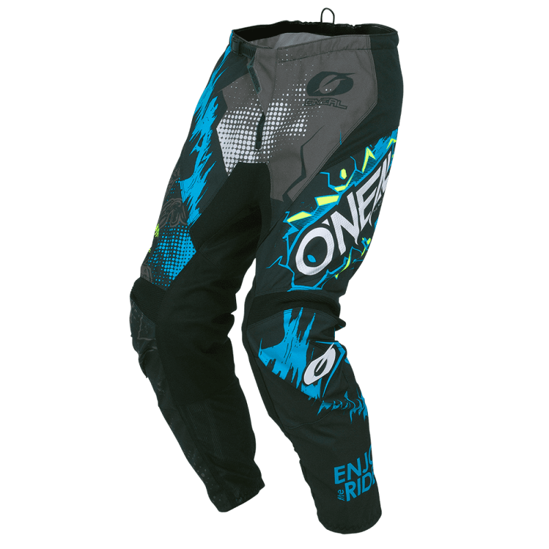 Pantalon Moto Cross ELEMENT Youth VILLAIN Oneal Gris