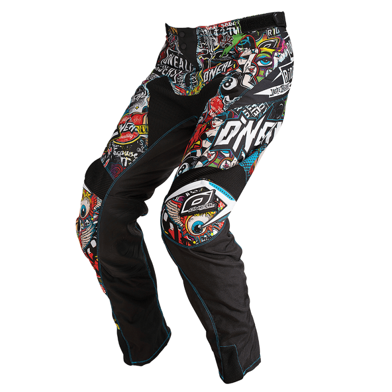 Pantalon Moto Cross MAYHEM CRANK Oneal Noir / Multi