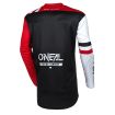 Maillot Moto cross ELEMENT WARHAWK Noir / Blanc / Rouge