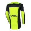 Maillot Moto Cross ELEMENT RACEWEAR Oneal Noir / Jaune Fluo