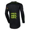 Maillot Moto Cross ELEMENT STATIC Oneal Noir / Jaune Fluo