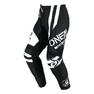 Pantalon Moto Cross ELEMENT WARHAWK Oneal Noir / Blanc