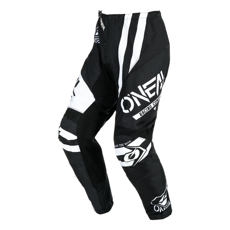 Pantalon Moto Cross ELEMENT WARHAWK Oneal Noir / Blanc