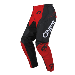 Pantalon Moto Cross ELEMENT RACEWEAR Oneal Noir / Rouge