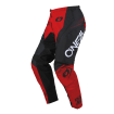 Pantalon Moto Cross ELEMENT RACEWEAR Oneal Noir / Rouge