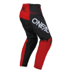 Pantalon Moto Cross ELEMENT RACEWEAR Oneal Noir / Rouge