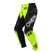 Pantalon Moto Cross ELEMENT RACEWEAR Oneal Noir / Jaune Fluo