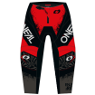 Pantalon Moto Cross ELEMENT SHOCKER Noir / Rouge