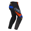 Pantalon Moto Cross ELEMENT SHOCKER Oneal Noir / Orange