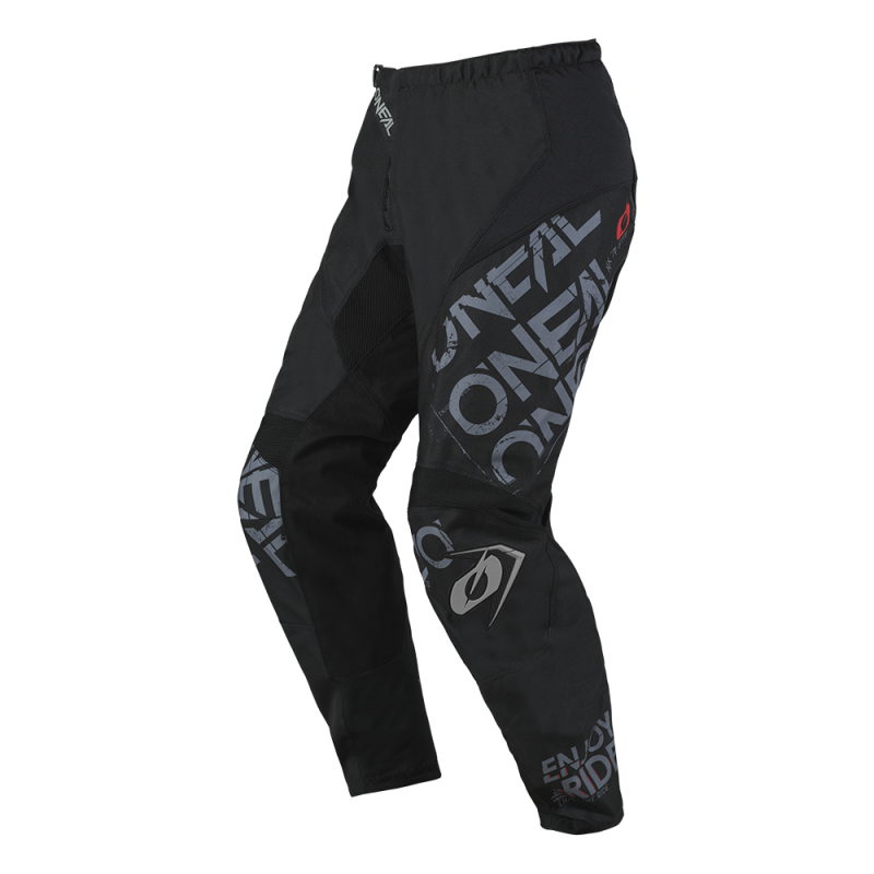 Pantalon Moto Cross ELEMENT STATIC Noir / Gris